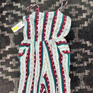 Myra Stripe Jumpsuit Size XL